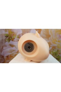 【新古未使用品】GD Sino #G1洛紫 シリコンヘッド単品 眉毛下睫毛植毛OP 視線移動 肌色 ナチュラル