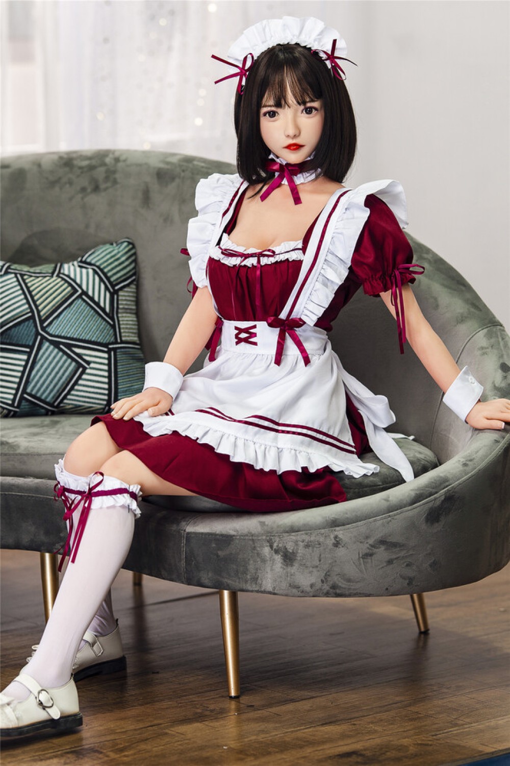【新品】Real Girl (A工場製) ラブドール 148cm Cカップ R45頭部 TPE材質ボディー ヘッド材質選択可能 メイク選択可能 RG 0013