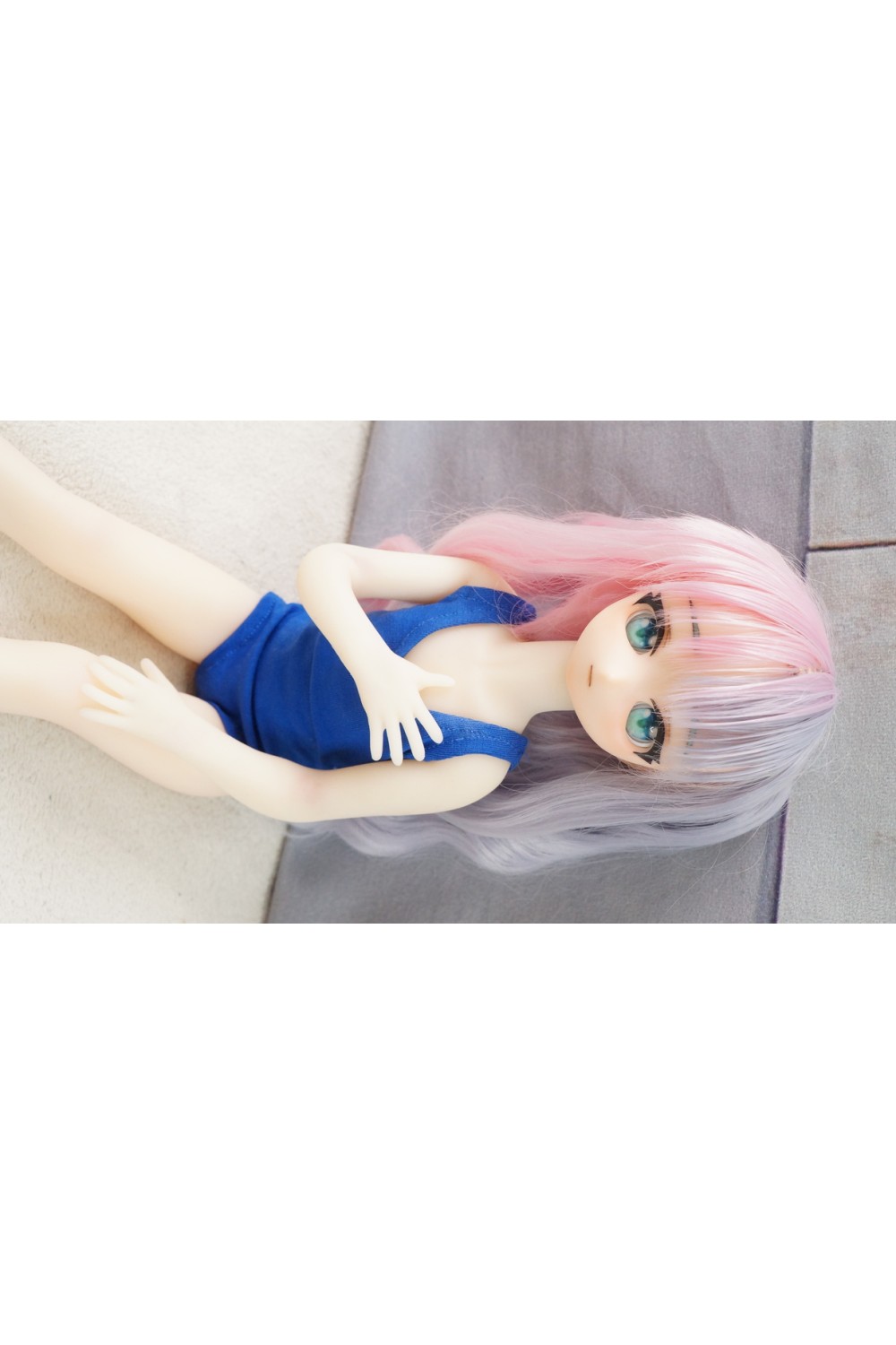 【初心者応援パック 中古超美品】Mini Doll #M13 ソフトビニール製ヘッド 40cm貧乳TPEボディ