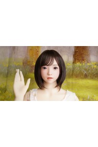 【初心者応援パック 美品】SHEDOLL #洛小夕（Luoxiaoxi）模擬口腔+オーラル機能＋顎関節ありの軟質ヘッドOP 158cm Cカップ 衣装付属 ゼリー胸 眉毛と睫毛の植毛 視点移動 EVO新骨格 肌色 ナチュラル