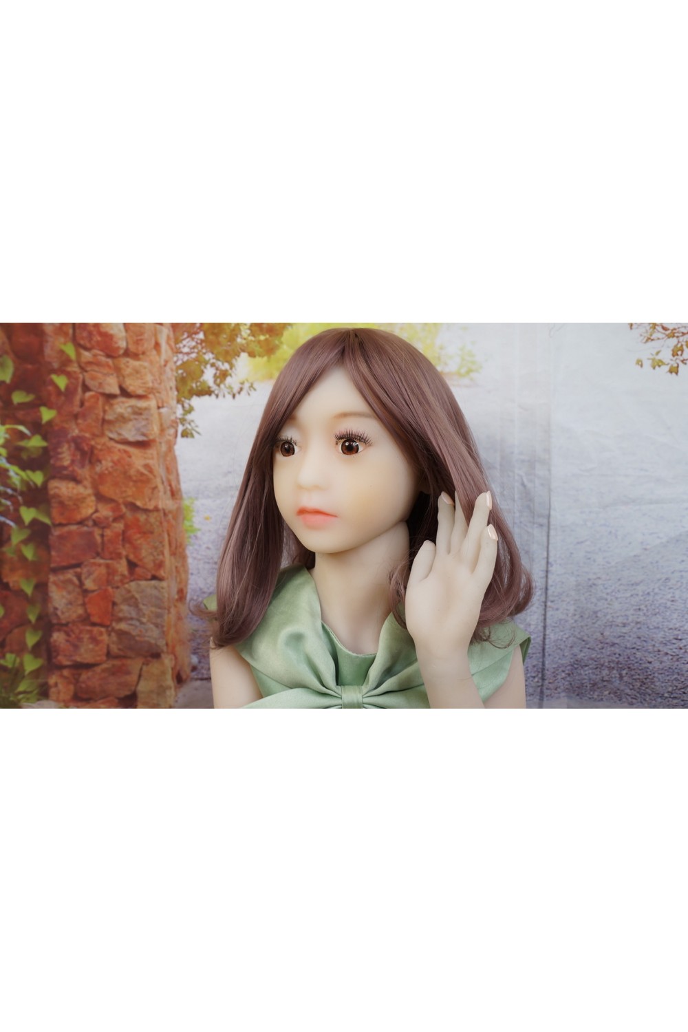 SMDOLL#12ヘッド 100cm AAカップ小胸 口内舌付き 眼球移動 EVO新骨格 肌色 ホワイト