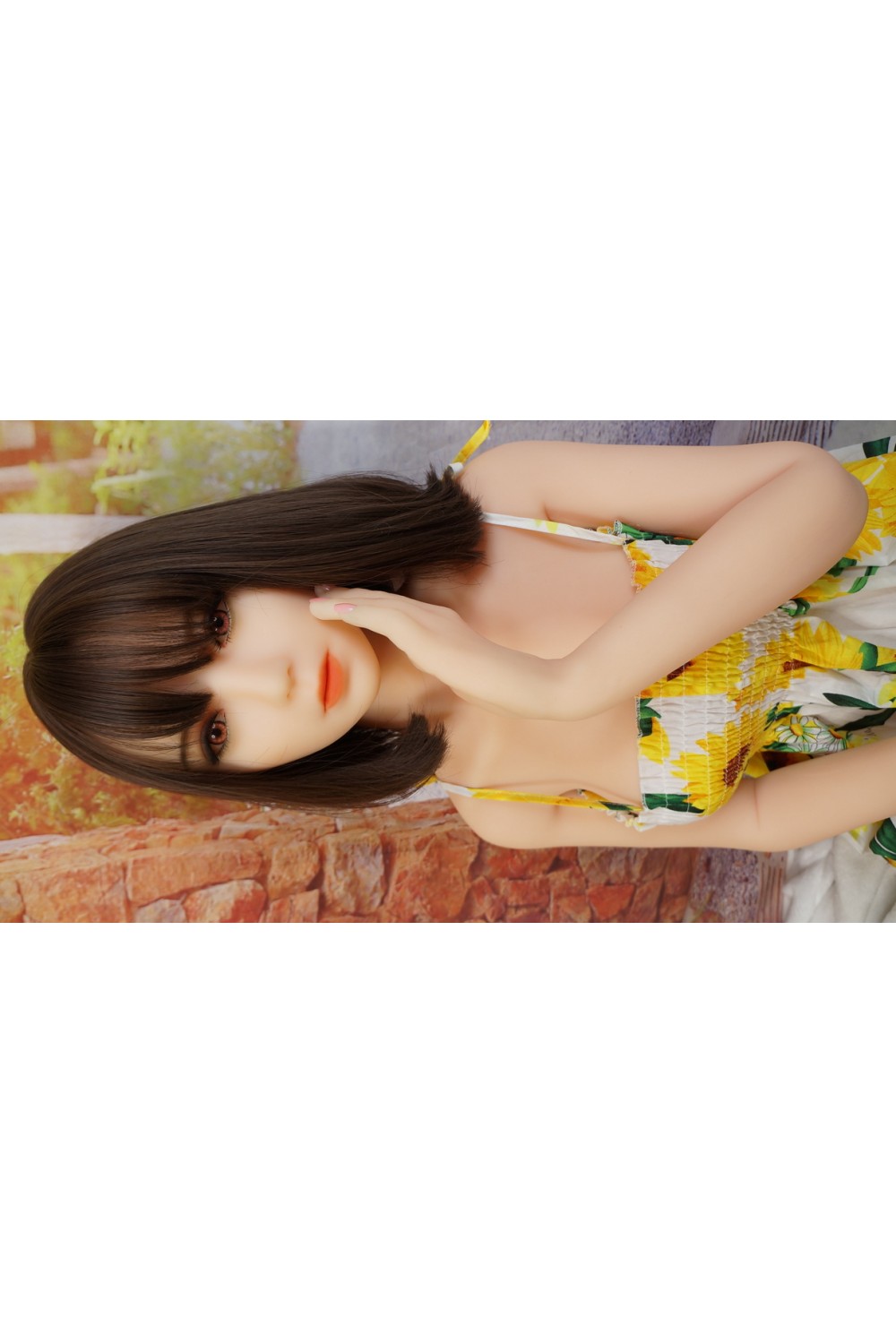 BVBN DOLL #278ヘッド 140cm Cカップ 中空胸 自立加工 陰毛植毛 新骨格 肌色 ナチュラル