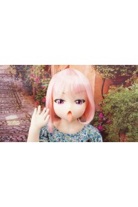 【中古】DollHouse168 (IROKEBIJIN色気美人) #Koharuヘッド 新発売 110cmB AAカップ 胸と膣の柔らか仕上げ 視点移動 自立加工OP EVO骨格 肌色 ホワイト