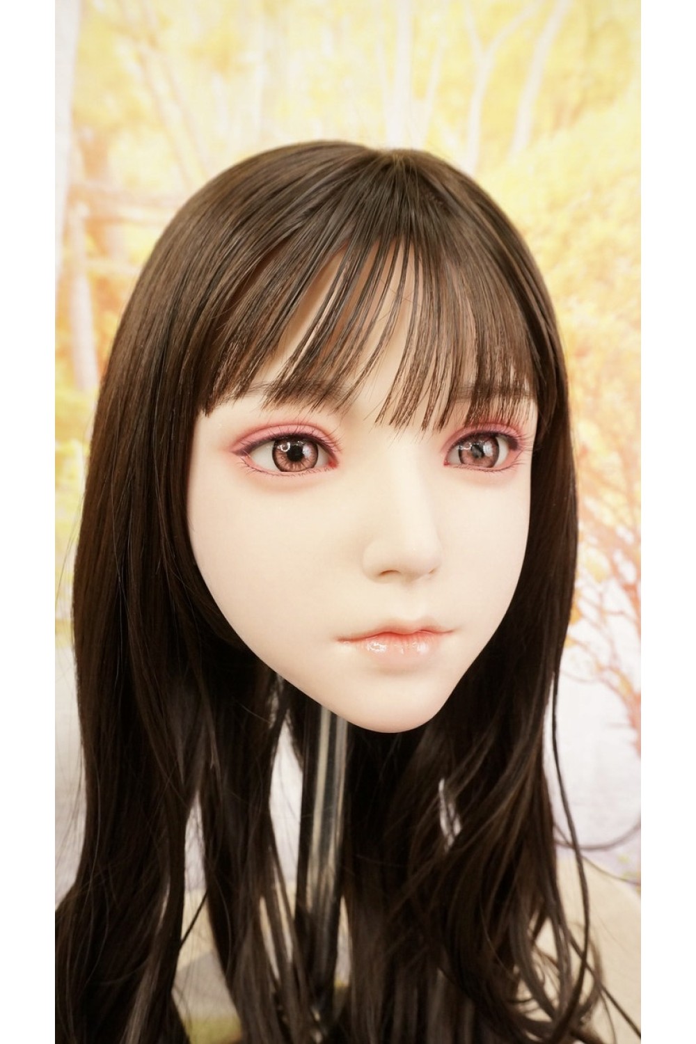 【中古】【O新古超美品】Bezlya Doll #K硬質シリコンヘッド単品 職人メイクOP 髪の毛の植毛OP (149〜155cm推奨)【オプション多数】
