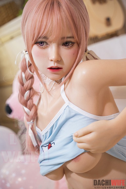 【新品】My Loli Waifu 略称MLWロり系ラブドール フルシリコン製 148cm Bカップ 美亜Miaヘッド 掲載画像は口開閉模擬口腔あり MLW 0048
