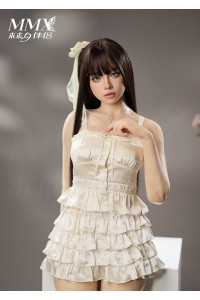 【新品】MMXDOLL（木木夕）163cm Dカップ 小橘子（Xiaojuzi）基基大人メイク① シリコン製リアルドール プリンセス風 ダッチワイフ 軽量化ドール MM 0002