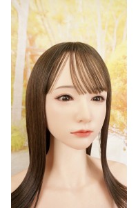 【中古】【新古超美品】Bezlya Doll #桔梗 軟質シリコンヘッド 高級職人メイクOP 口開閉機能＋リアル口腔付きOP 単品(155〜160cm推奨)