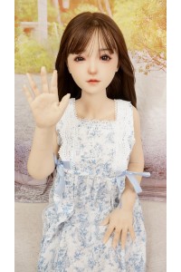 【中古】【初心者応援パック 新古超美品】JY Doll #小芙シリコンヘッド SメイクOP 髪の毛の植毛OP 123cm Cカップ 身体リアルメイク【フルシリコン製】【オプション多数】