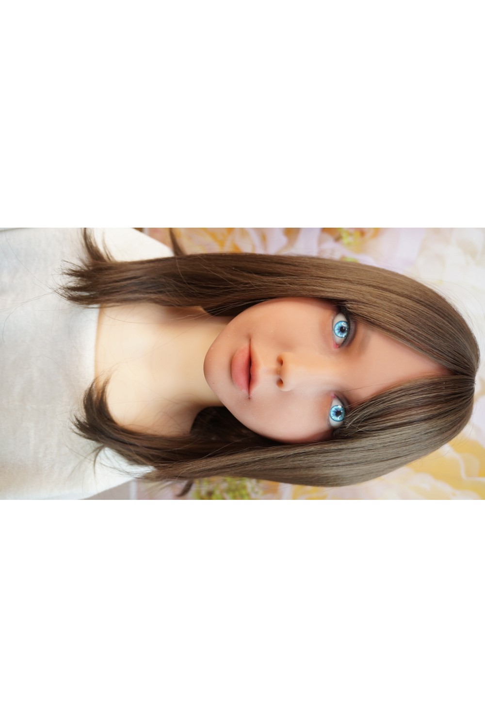 WMDOLL #233 TPEヘッド単品 M16ジョイントボルト 肌色 ダークブラウン