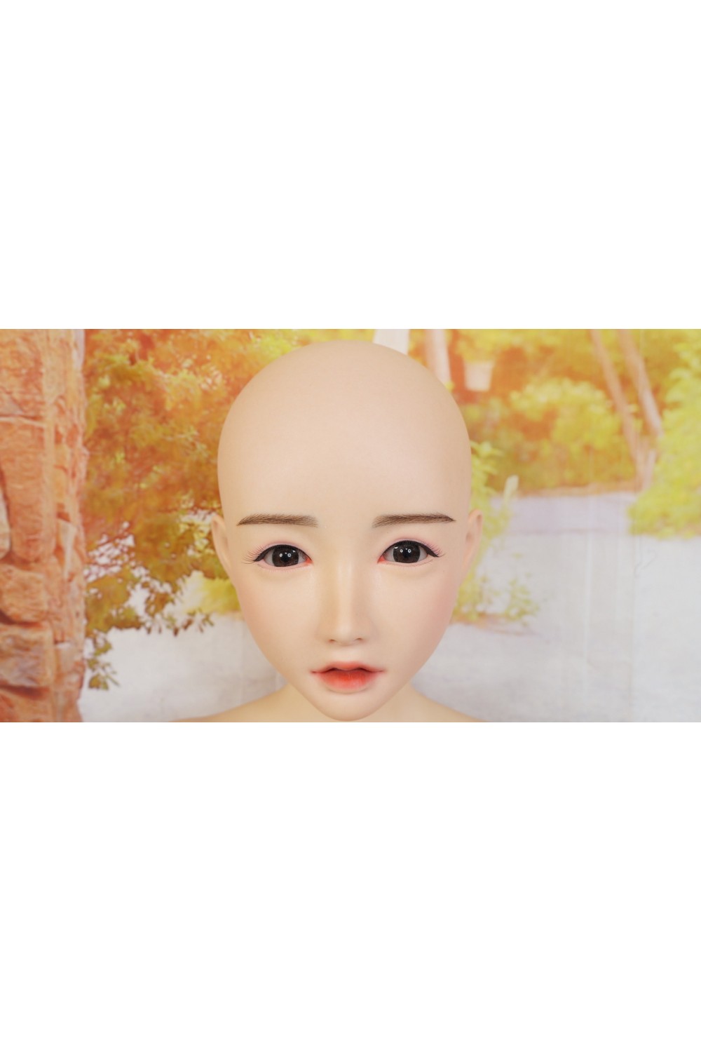 Real Girl #R36 シリコンヘッド 148cm Cカップ 衣装付属 ゼリー胸 硬めシリコンヘッドOP 職人メイクOP 眉毛睫毛植毛 自立加工OP 視線移動 EVO骨格 肌色 ナチュラル