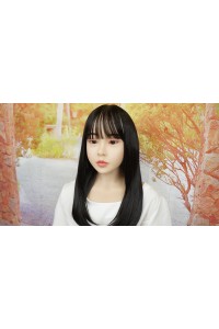 【初心者応援パック 美品】XYDOLL #1硬質シリコンヘッド138cm AAカップ貧乳 衣装付属 自立加工OP 睫毛や眉毛の植毛 視点移動 EVO新骨格 肌色 ナチュラル