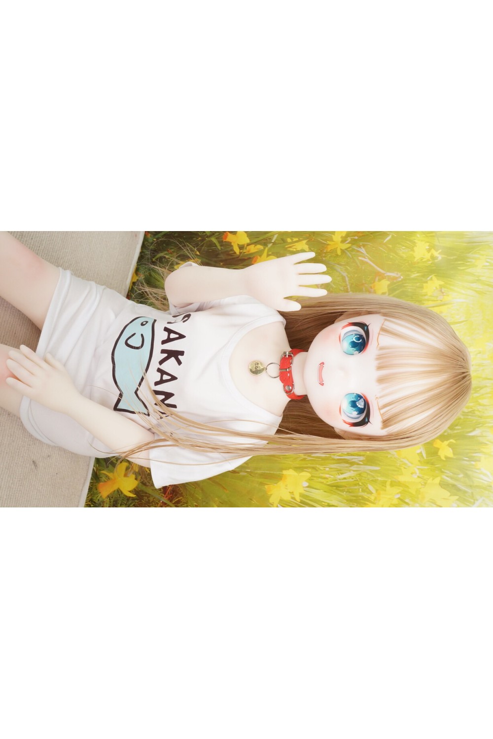 【O初心者応援パック 新古超美品ホール未使用品】MOZU DOLL # 黄豆狐 ソフトビニール製