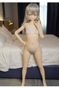 【新品】【S-TPE製】【カスタマイズ品】ラブドール 色気美人 Irokebijin 130cm AAカップ バスト平 Rio-A オーラル可能 IRO 0115