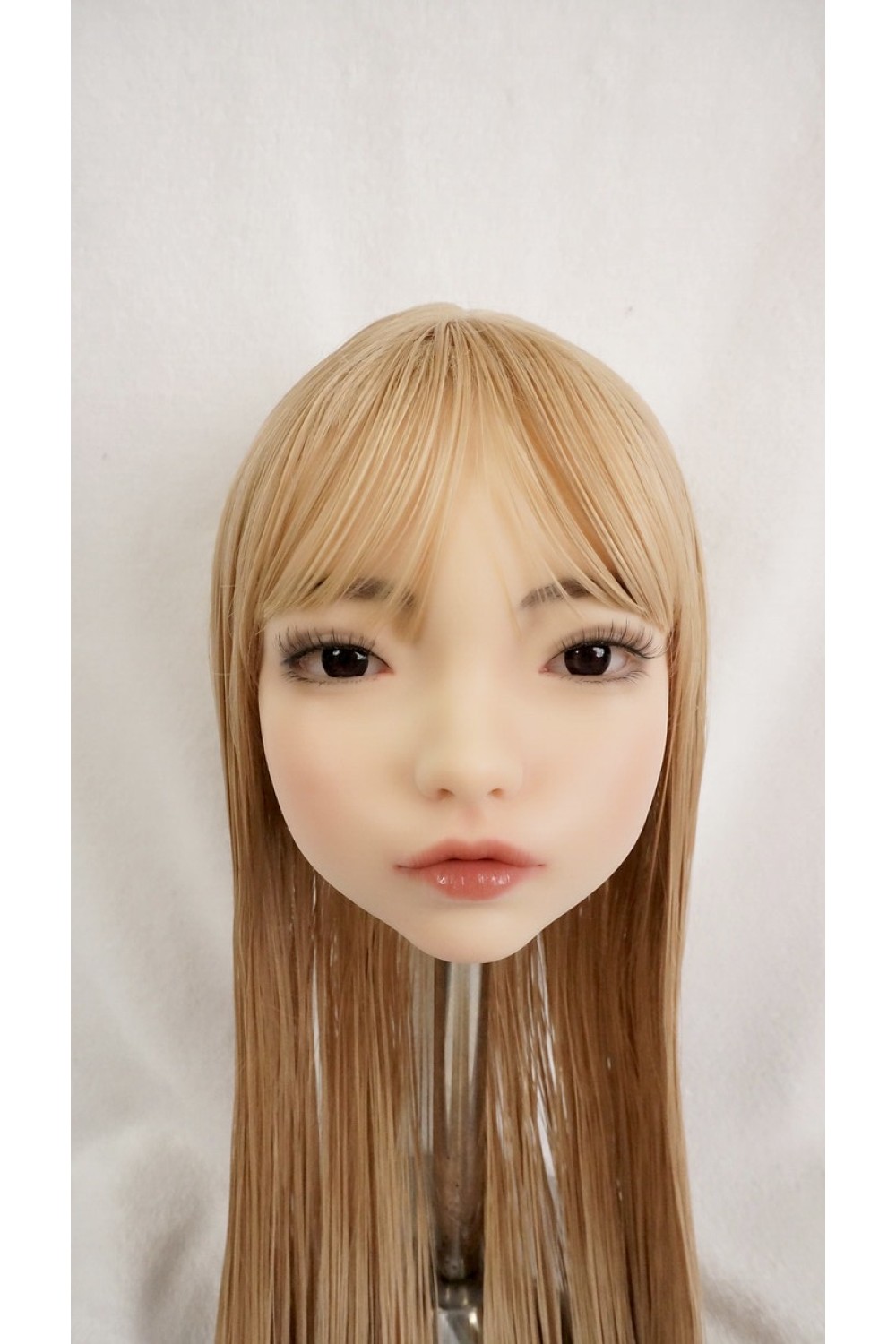 【中古】【O新古超美品 ホール未使用品】Real Girl (D工場製) #D6軟質シリコンヘッド 職人メイク 口開閉機能付き リアルな口腔構造 単品 (140〜170cm推奨)