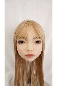 【中古】【O新古超美品 ホール未使用品】Real Girl (D工場製) #D6軟質シリコンヘッド 職人メイク 口開閉機能付き リアルな口腔構造 単品 (140〜170cm推奨)