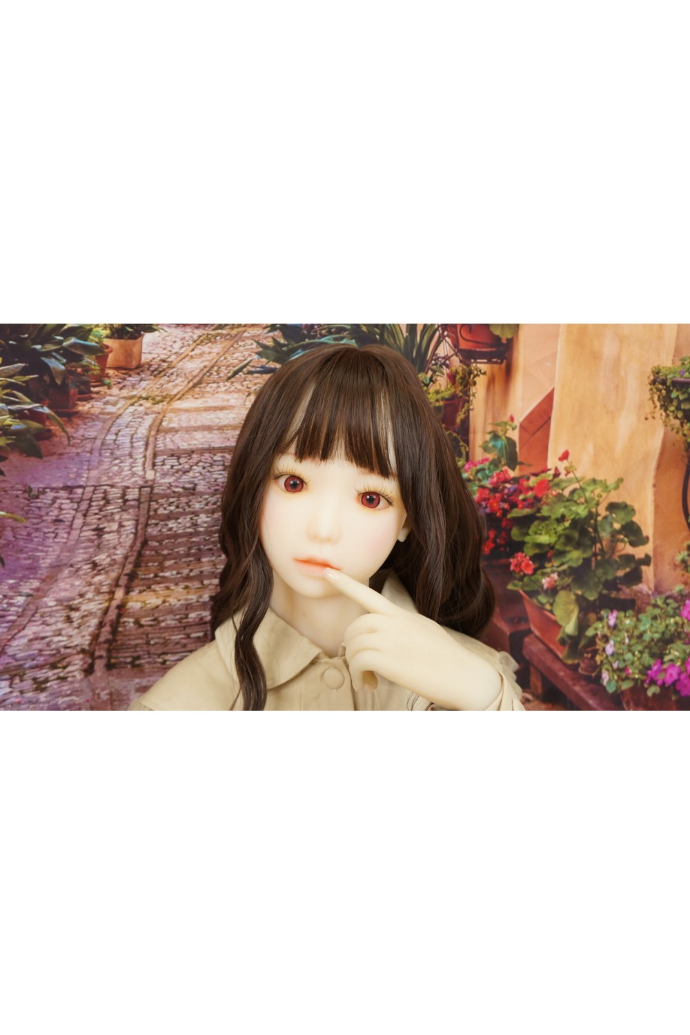 【中古】MOMODOLL#017-C 『瞳』ヘッド 138cm Aカップ 自立加工OP EVO骨格 肌色 自然