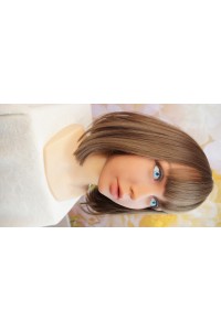 WMDOLL #233 TPEヘッド単品 M16ジョイントボルト 肌色 ダークブラウン