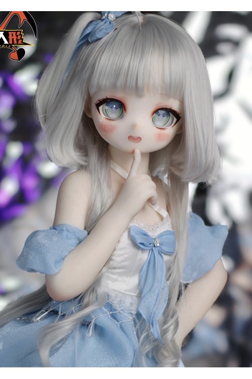 【新品】MOZU DOLL 85cm Aカップ クラゲちゃん ソフトビニール製頭部 TPE製ボディ 肌色＆眼球色＆メイク＆ウィッグ＆衣装は宣材写真と同じ 6kg MOZU 0014