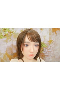 【新品未使用品 ホール未使用品】GD Sino Doll #G6(洛悠) ヘッド BRメイク 音声加工OP 眉毛と睫毛の植毛OP 視点移動 シリコンヘッド単品