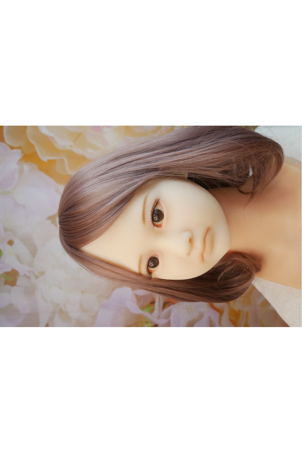 【当店オリジナルメイク 中古】AXBDOLL#A15 ヘッド単品 M16ジョイントボルト 肌色 ナチュラル