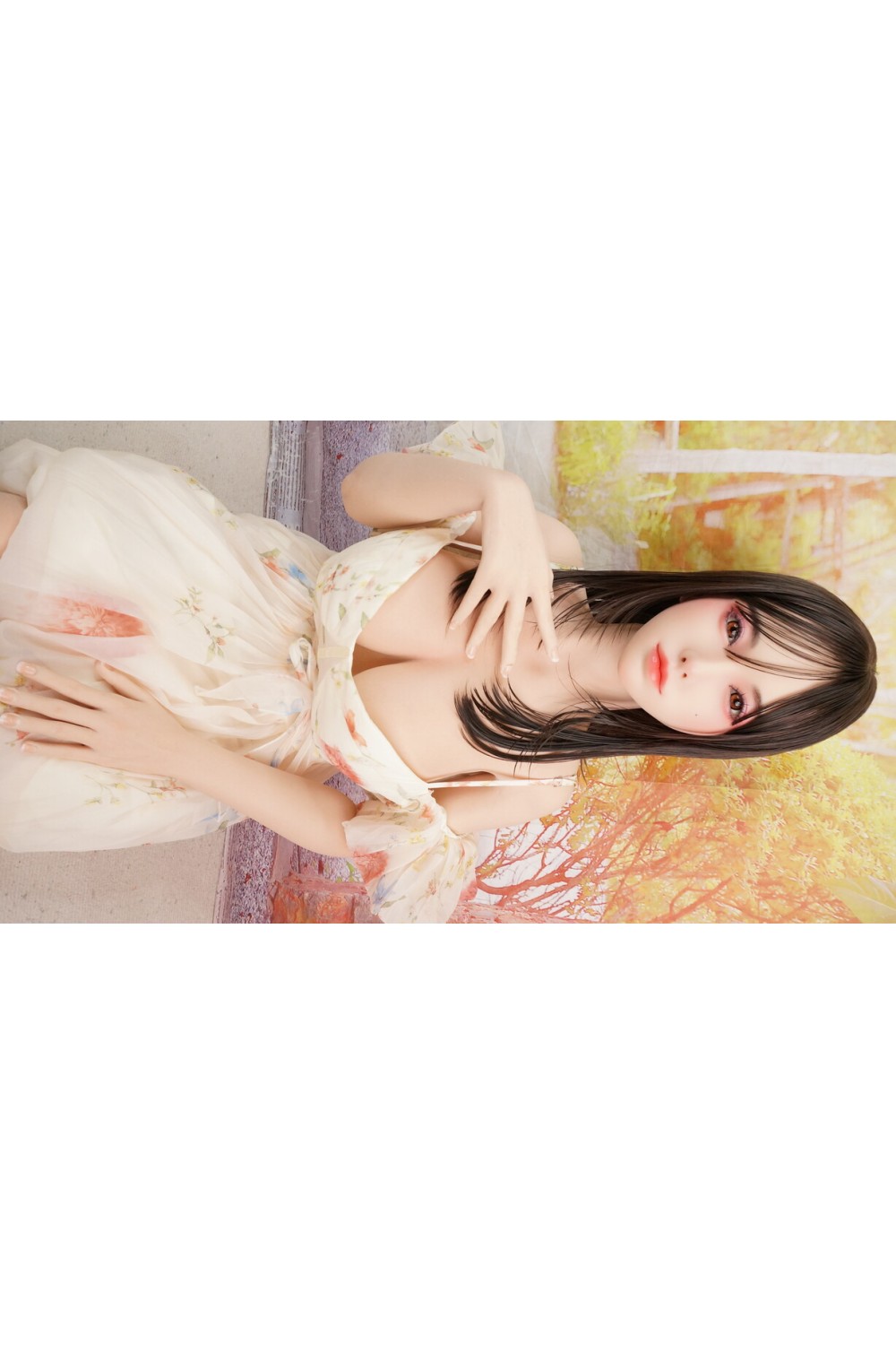 【中古】【O初心者応援パック 中古超美品ホール未使用品】FUDOLL #J032 小北軟性シリコンヘッド（口開閉機能+リアル口腔付き) 軟性シリコンヘッド163cm Eカップ【フルシリコン製】【オプション多数】