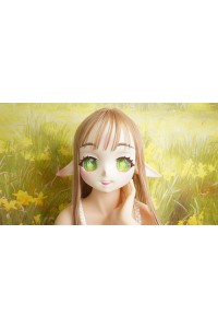 【O初心者応援パック 新品未使用品ホール未使用品】Dimu Doll #あやなソフトビニール製ヘッド100cm エルフラブドール