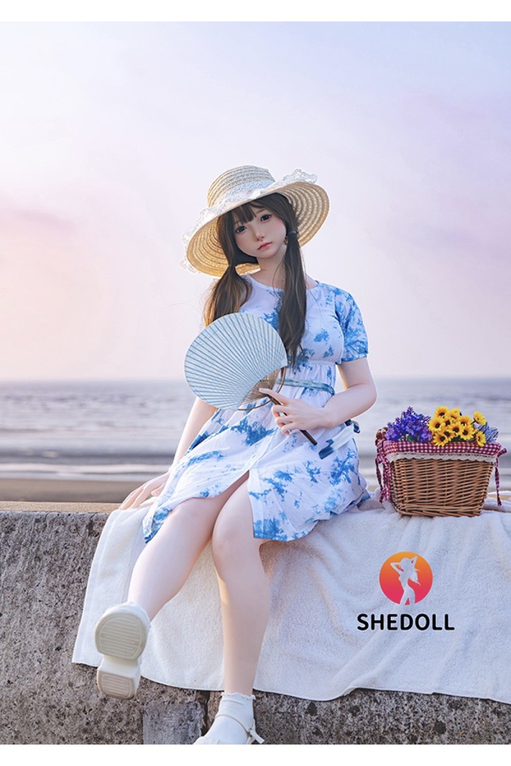 【O初心者応援パック 国内検品済 新品未使用即納品】SHEDOLL #北栀(Beizhi) 2.0軟質シリコンヘッド顎機能付き(オーラル機能あり) 150cm Bカップ【フルシリコン製】