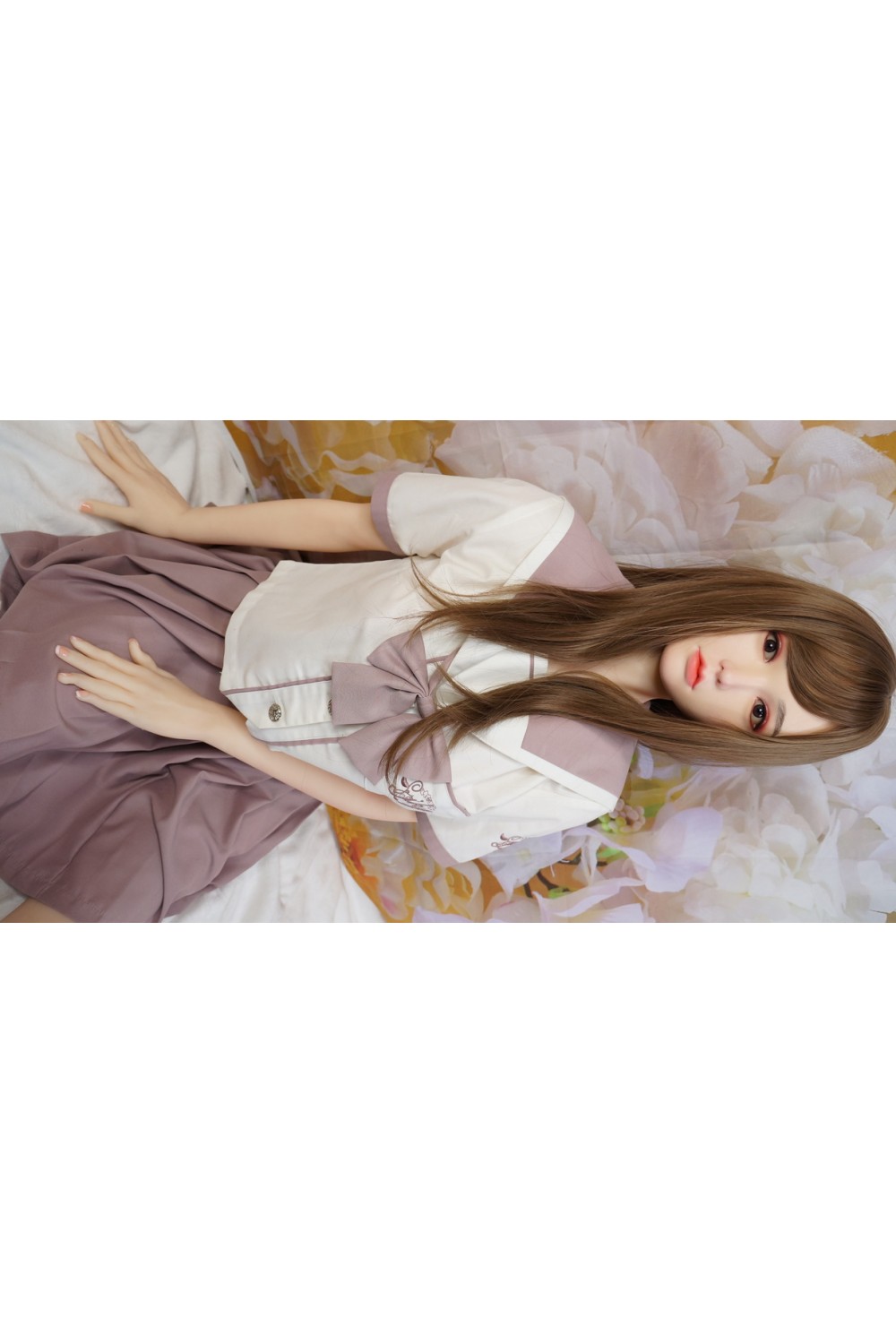 FUDOLL #5ヘッド 158cm Cカップ シリコンヘッド＋TPEボディ 眉毛と睫毛植毛 中空胸 自立加工 指関節オプション