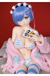 【新品】Aotume Doll アニメドール 145cm Dカップ #126ヘッド レムcosplay ヘッド及びボディー材質選択可能 AOT 0076
