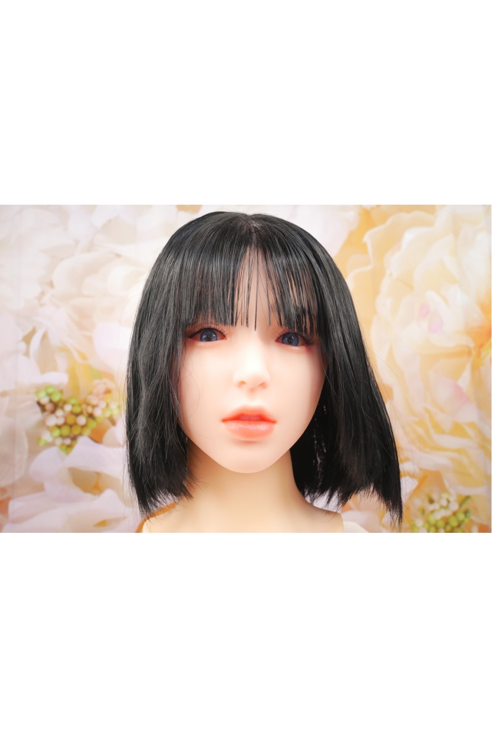 【新古未使用品】アート技研（Art-doll） #M1澪 M16ジョイント汎用版 シリコンヘッド単品 髪の毛植毛OP 眉毛と睫毛の植毛OP 肌色 ナチュラル