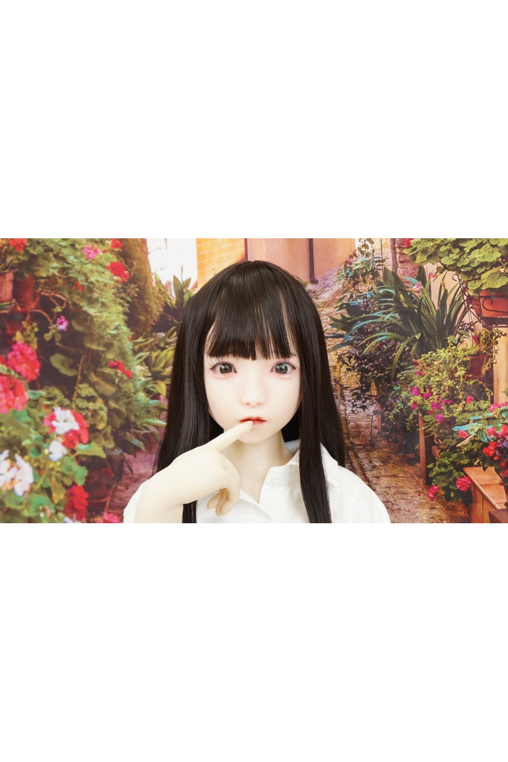 【中古】SHEDOLL #洛小乙（Luoxiaoyi）ヘッド (模擬口腔+オーラル機能＋顎関節あり) OP 140cm Aカップ 職人メイクOP 視点移動 指関節OP 自立加工OP 軽量化OP EVO新骨格 肌色 ナチュラル
