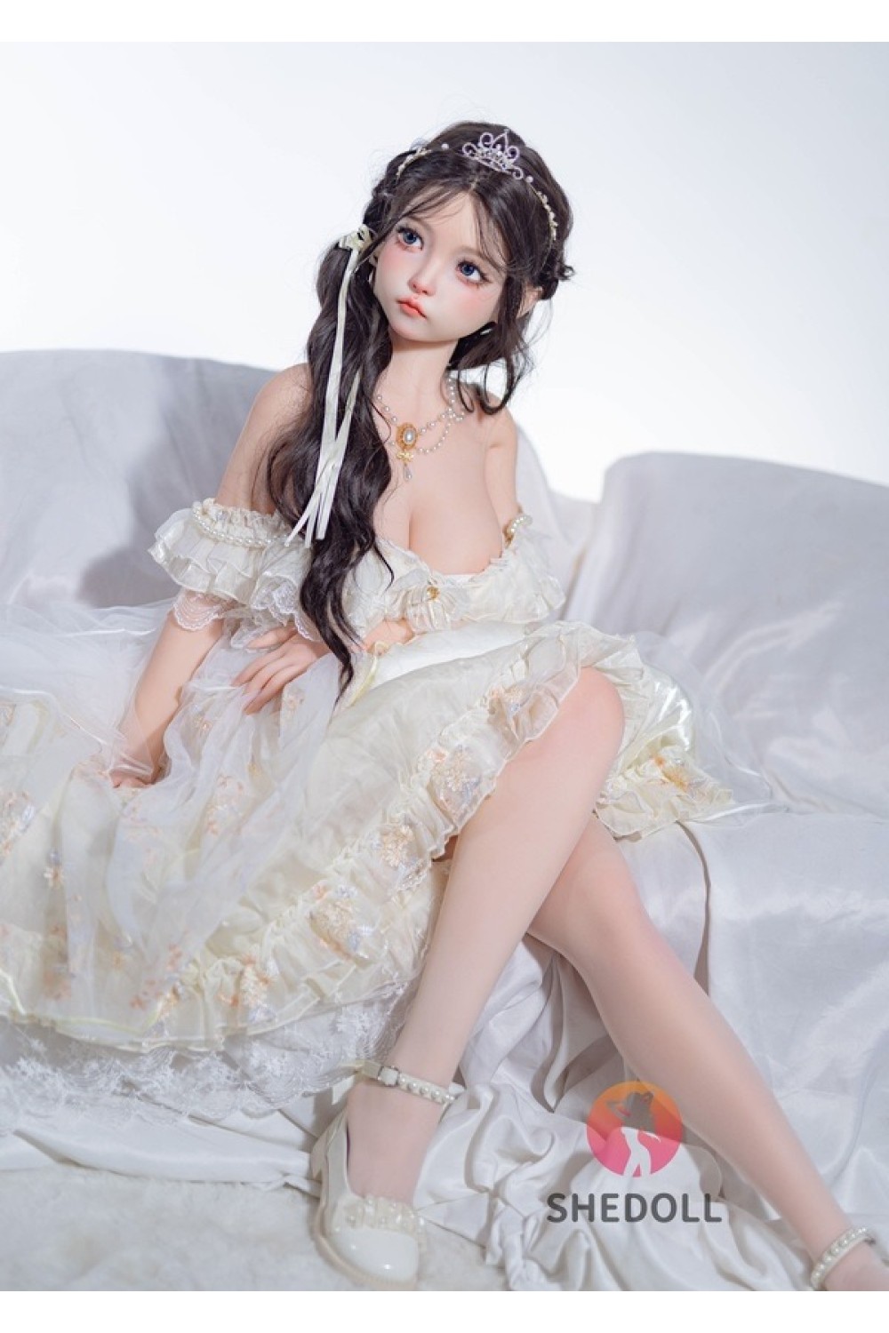 【新品】新ボディー SHEDOLL 145cm Gカップ 洛小乙 (LuoXiaoyi) 2.0 ヘッド BJDメイクラブドール シリコンヘッド TPEボディー材質 カストマイズ可 SHE 0079