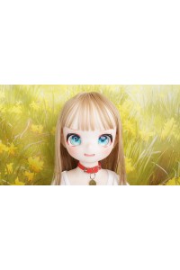 【O初心者応援パック 新古超美品ホール未使用品】MOZU DOLL # 黄豆狐 ソフトビニール製