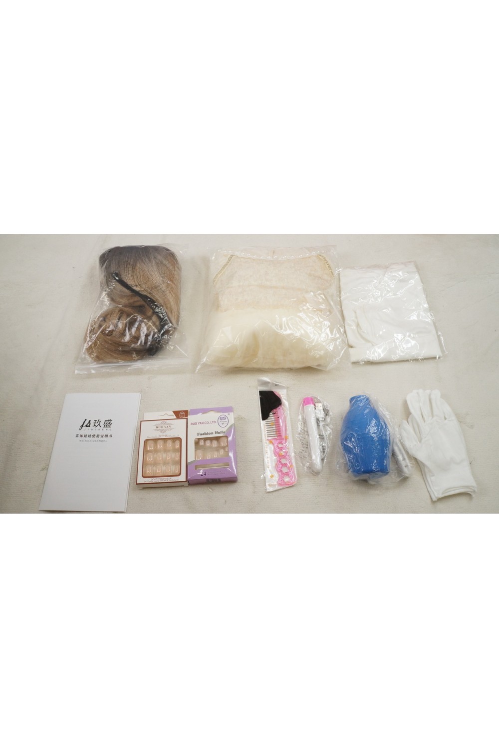 【初心者応援パック 新古超美品】Jiusheng Doll #Mia 軟性シリコンヘッド 148cm Bカップ 欧米風 フルシリコン製