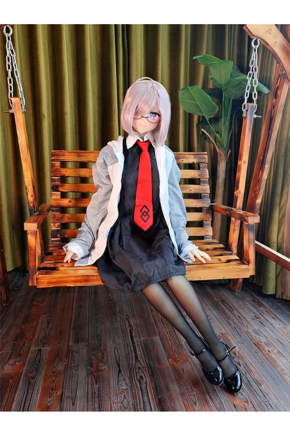 【新品】アニメドール Aotume Doll 155cm Cカップ #76 掲載画像はシリコンヘッド＋TPEボディ ヘッド及びボディー材質選択可能 AOT 0036