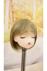 【中古】【O新古超美品】Butterfly Doll #嘉娜(カナ)瞑り目ヘッド単品 (80cm推奨)