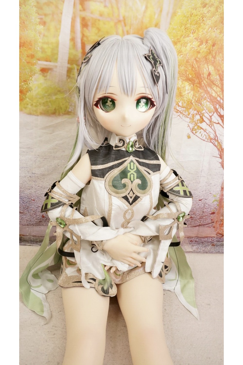 【中古】【初心者応援パック 中古超美品】guavadoll（グアバ）番石榴 #GC03ソフトビニール製ヘッド 手描きメイク 132cm AAカップ ぽっちゃり系 指関節OP【オプション多数】