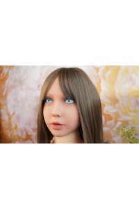 WMDOLL #233 TPEヘッド単品 M16ジョイントボルト 肌色 ダークブラウン