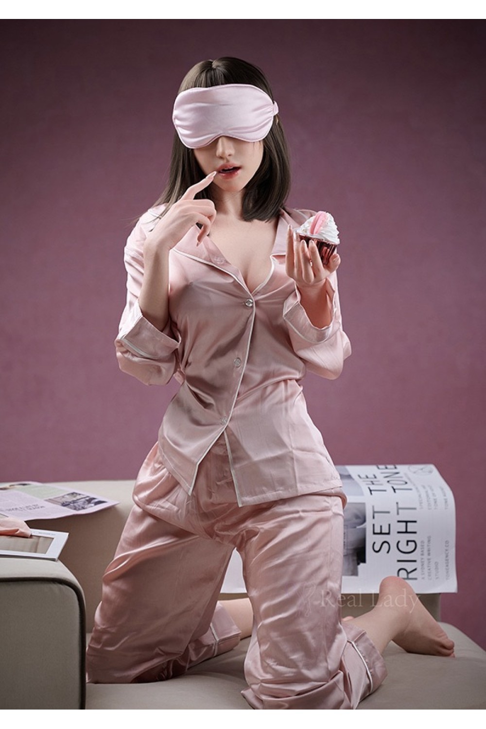 【O初心者応援パック 国内検品済 新品未使用即納品】 Real Lady #R10 ROS Max（模擬口腔+オーラル機能＋顎関節ありの軟質ヘッド） 159cm Hカップ お腹の柔らか仕上げあり 全身SS+仕様 【超擬真の肌テクスチャ】【スーパーソフト版】【フルシリコン製】【オプション多数】