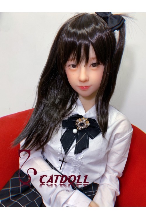 【国内検品済 新品未使用即納品】catdoll #Ya ヘッド (TPE製) 146cm B-cup 超リアルメイク 自立機能 EVO骨格 肌の色：ナチュラル