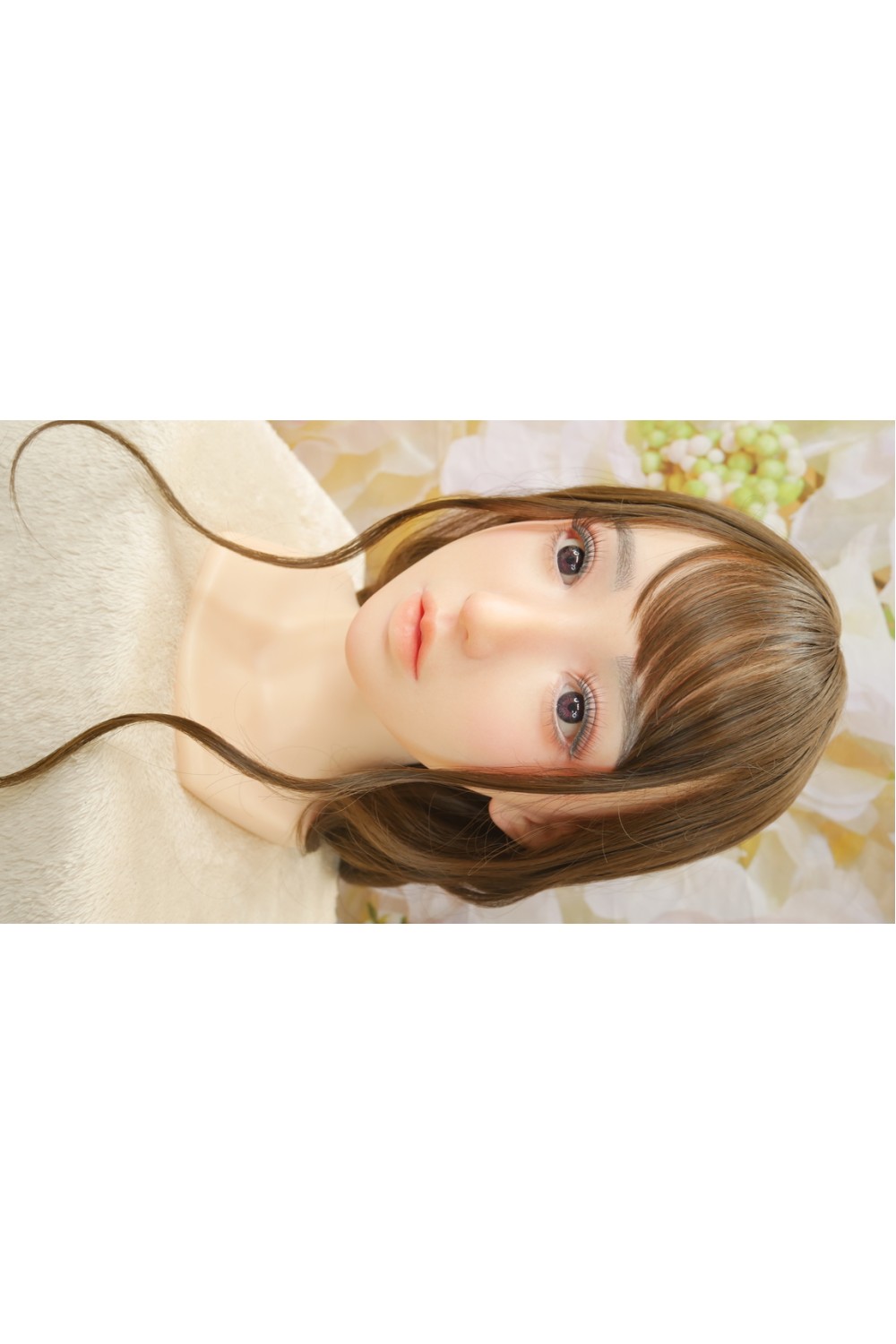 【新品未使用品 ホール未使用品】GD Sino Doll #G6(洛悠) ヘッド BRメイク 音声加工OP 眉毛と睫毛の植毛OP 視点移動 シリコンヘッド単品