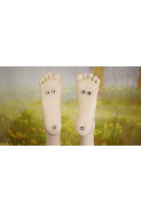 【中古】【初心者応援パック 中古美品】Aotume Doll #カスタムヘッド 155cm Fカップ 指関節OP 自立加工あり