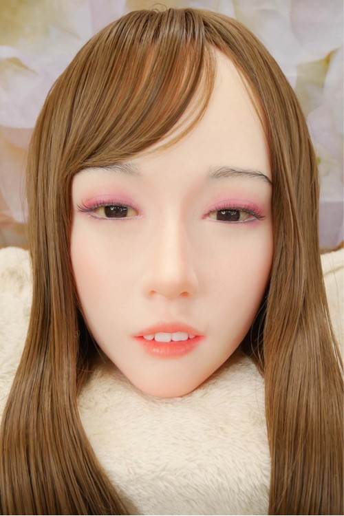 【美品】MZR Doll #1(Coko)ヘッド 硬めシリコンヘッド 眉毛と睫毛の植毛 視点移動 肌色 ナチュラル