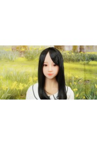【中古】CATDOLL #小微 Vivianヘッド＋My Loli Waifu 150cm Cカップ ヘッド 超リアルメイク付き ボディリアルメイクOP ゼリー胸 あご関節(口可動)あり 自立加工OP 視点移動 陰毛植毛OP EVO新骨格 肌色 ナチュラル