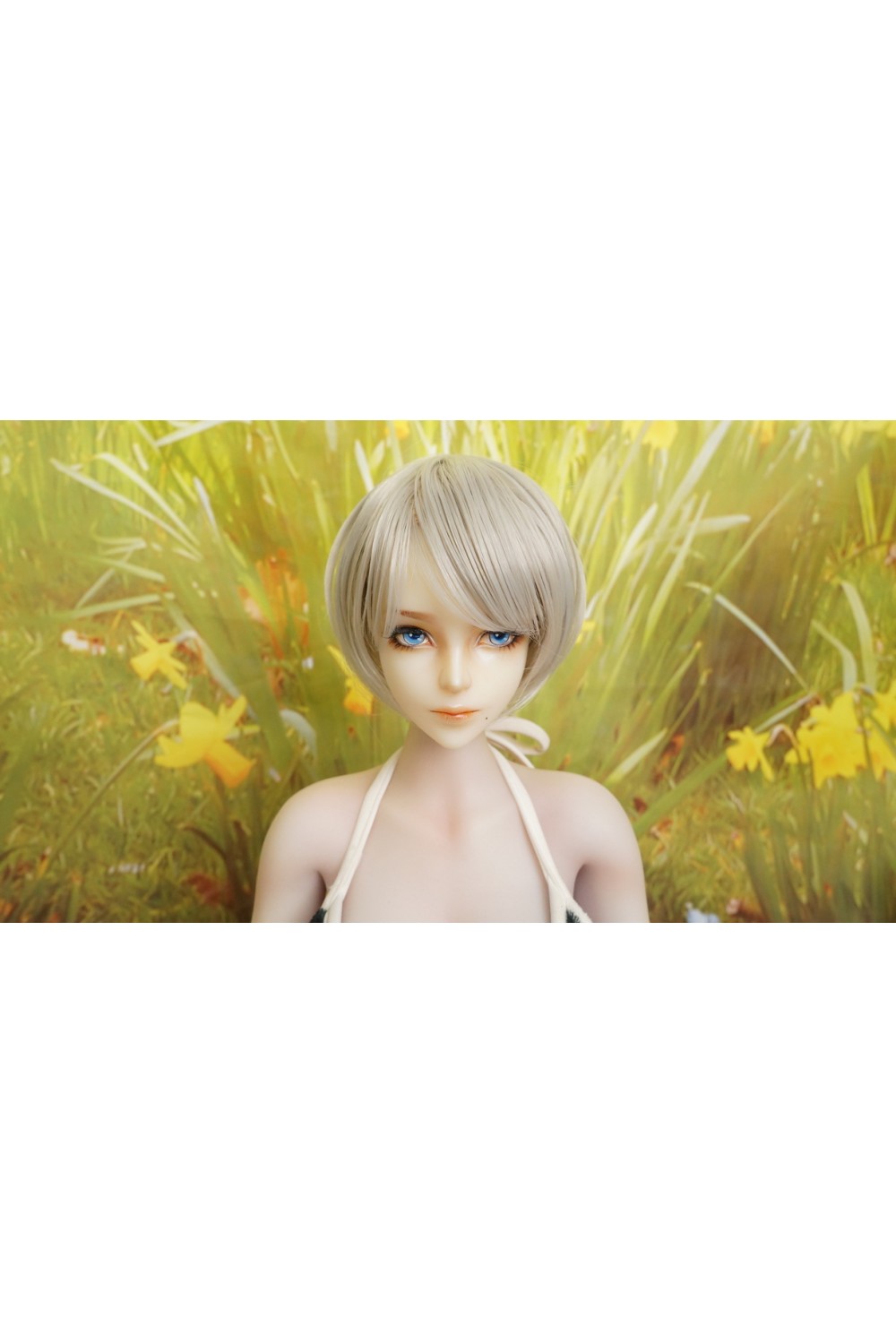 【中古】 Mini Doll #N4シリコンヘッド 72cm 巨乳+手足分離式 フルシリコン製