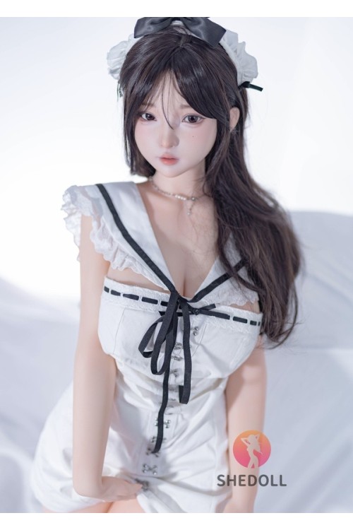 【新品】SHEDOLL 145cm Gカップ 南溪 (Nanxi) ヘッド 1.0 メイクラブドール シリコンヘッド TPEボディー材質 カストマイズ可 セーラー服 清楚女の子 SHE 0080