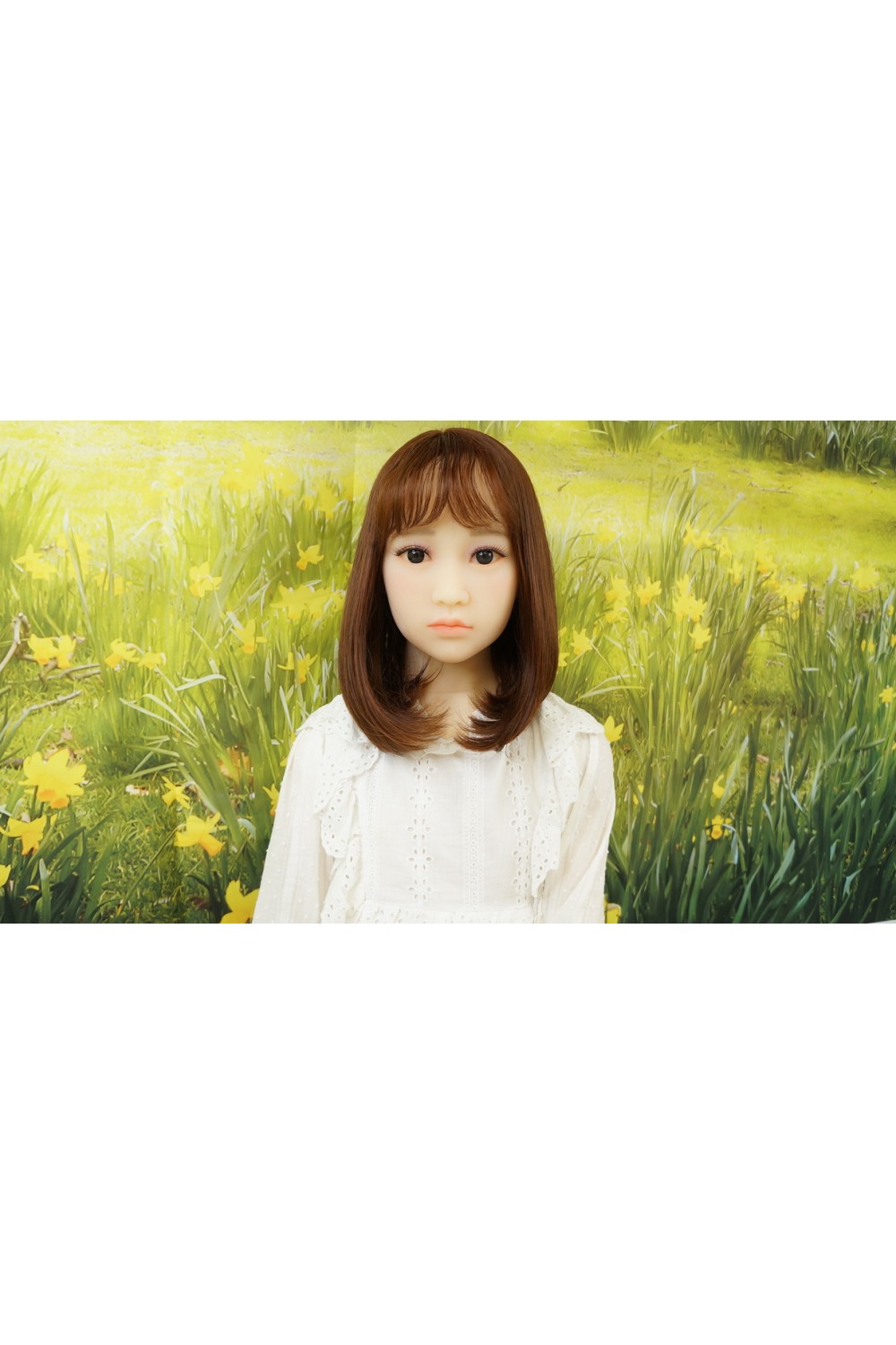 【中古】AXB Doll #41ヘッド 136cm バスト平 ボディ リアルメイクOP 自立加工OP 新骨格 肌色 ホワイト