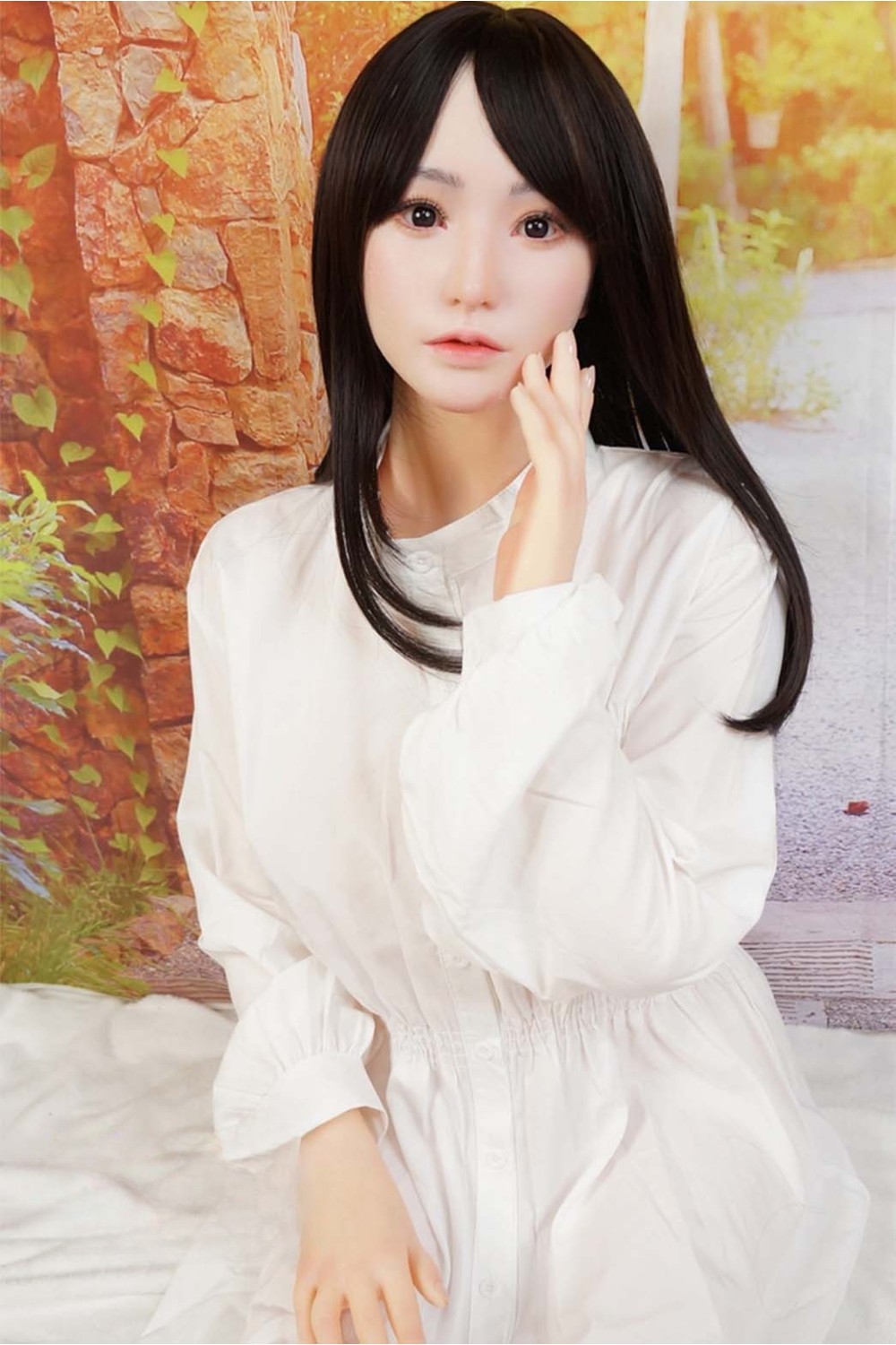 【初心者応援パック 美品】Sino Doll 161cm Eカップ＋#TOPSINO天使もえヘッドRRSメイク 衣装付属 植毛仕様OP 口開閉機能OP ボディ 超リアルメイクOP 視点移動 各所柔らか仕上げOP 陰毛植毛OP 自立加工OP 新骨格 肌色 ナチュラル