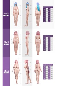 【新品】Sino Doll 実践向け 戦闘機 143cm Gカップ 巨乳 S55 凛兰(Linlan)ヘッド 掲載画像はリアルメイク付き 顔は蝋人形メイク付き フルシリコン製 可愛らしい魅力が光るリアルドール 二次元顔 SINO 0015