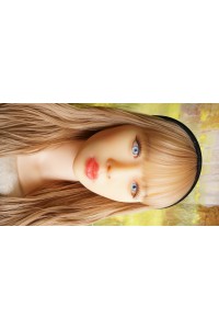 【中古】Real Girl (B工場製) #R11ヘッド 高級職人メイクOP 肌色 ナチュラル TPEヘッド単品